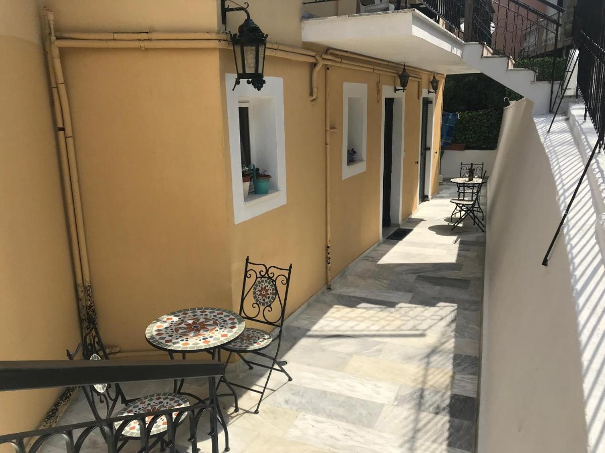 Schoenes Familienappartement In Pelekas, Corfu Mit Meerblick Esterno foto