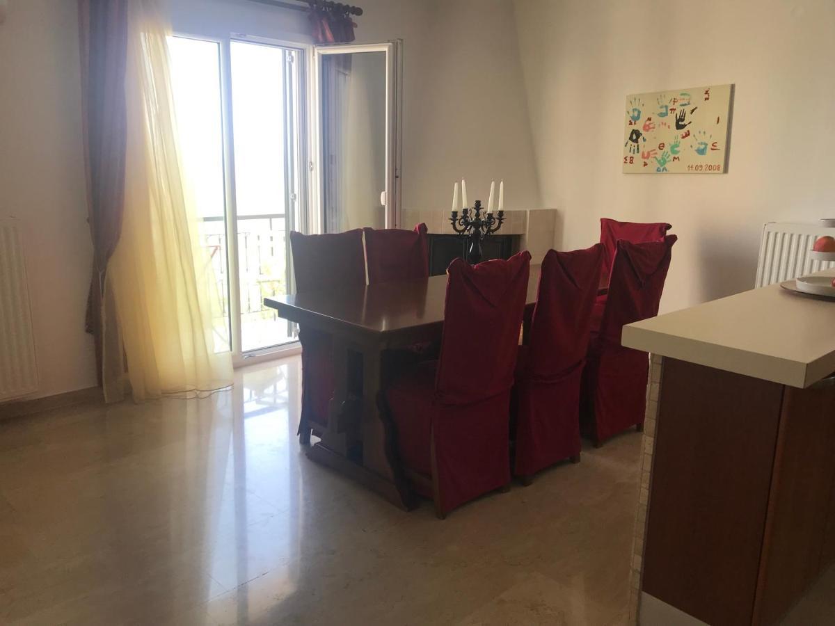 Schoenes Familienappartement In Pelekas, Corfu Mit Meerblick Esterno foto