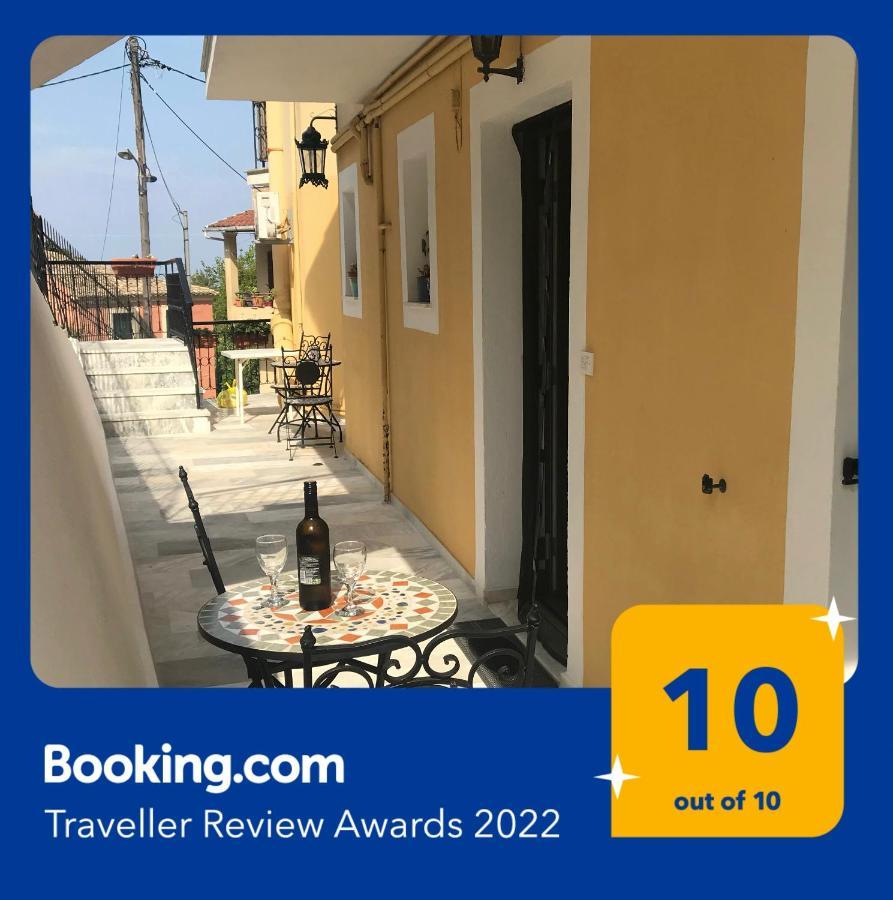 Schoenes Familienappartement In Pelekas, Corfu Mit Meerblick Esterno foto