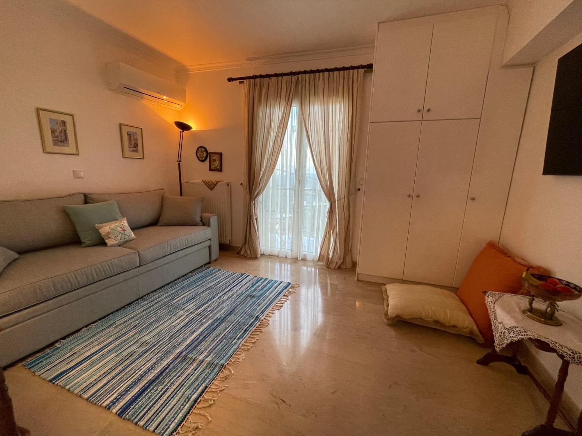 Schoenes Familienappartement In Pelekas, Corfu Mit Meerblick Esterno foto